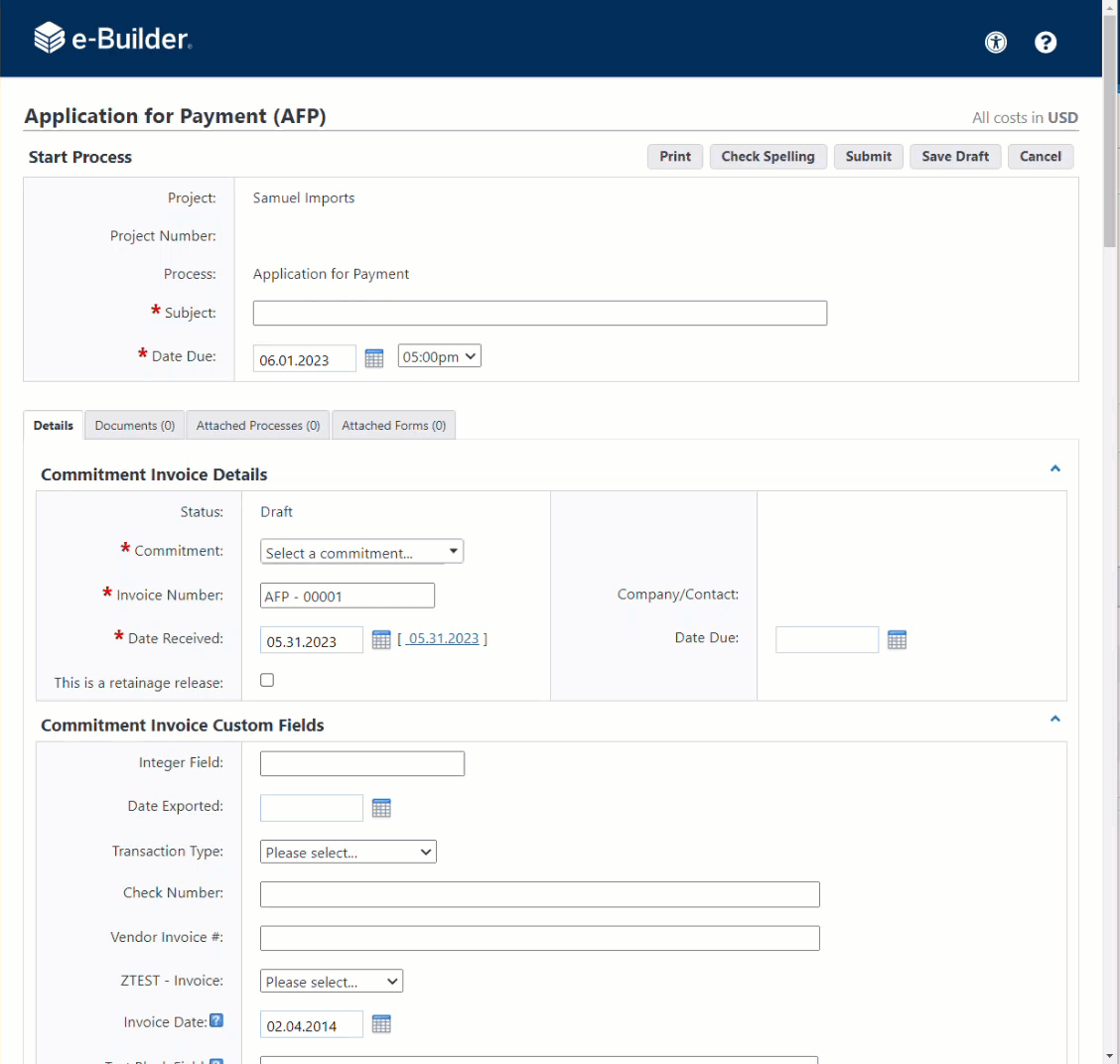 Expand or collapse Process sections